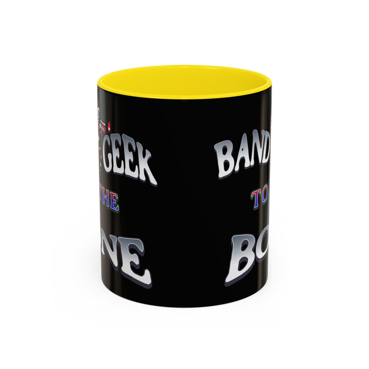 Band Geek to the Bone Coffee Mug — Funny Musician Band Gift (11/15oz)