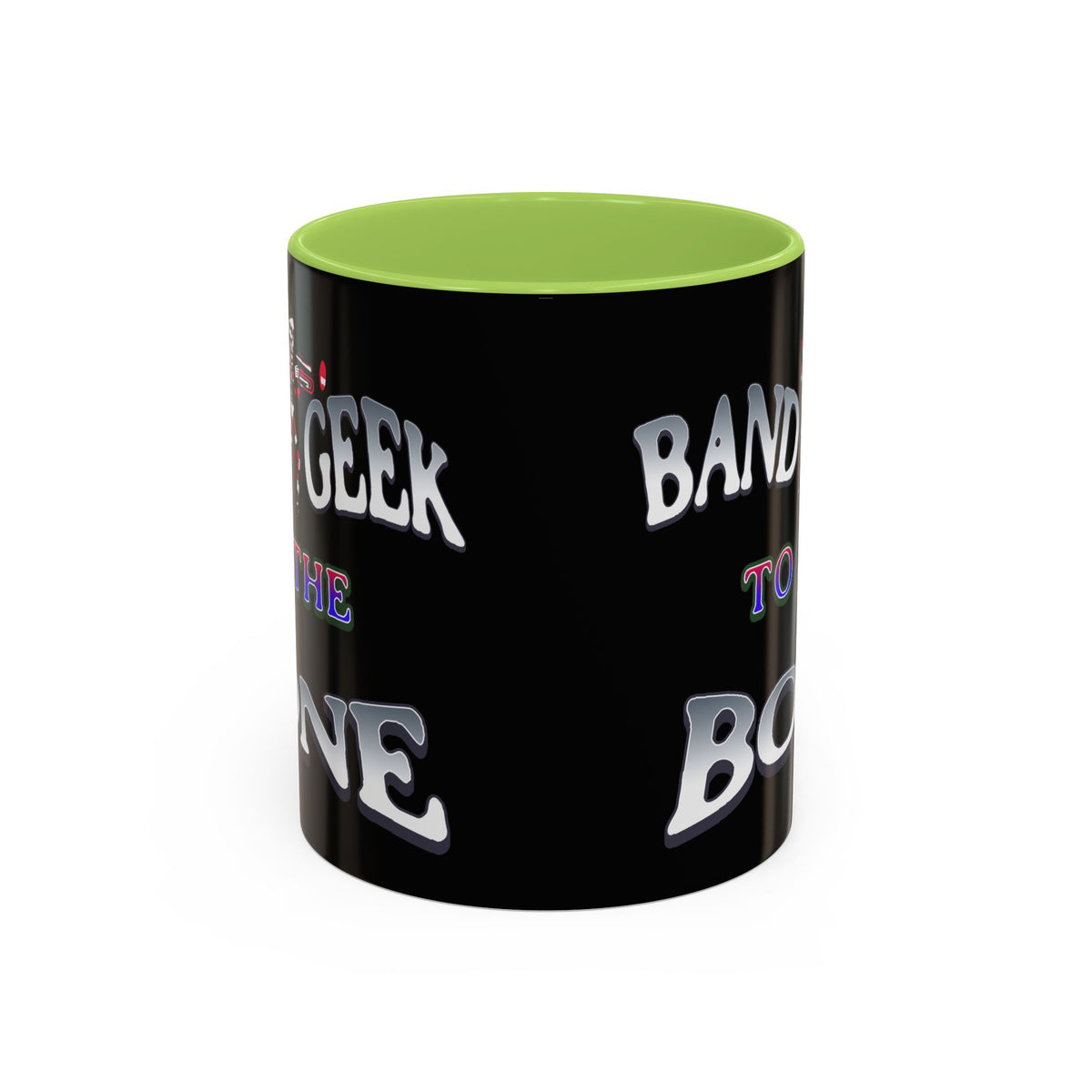 Band Geek to the Bone Coffee Mug — Funny Musician Band Gift (11/15oz)