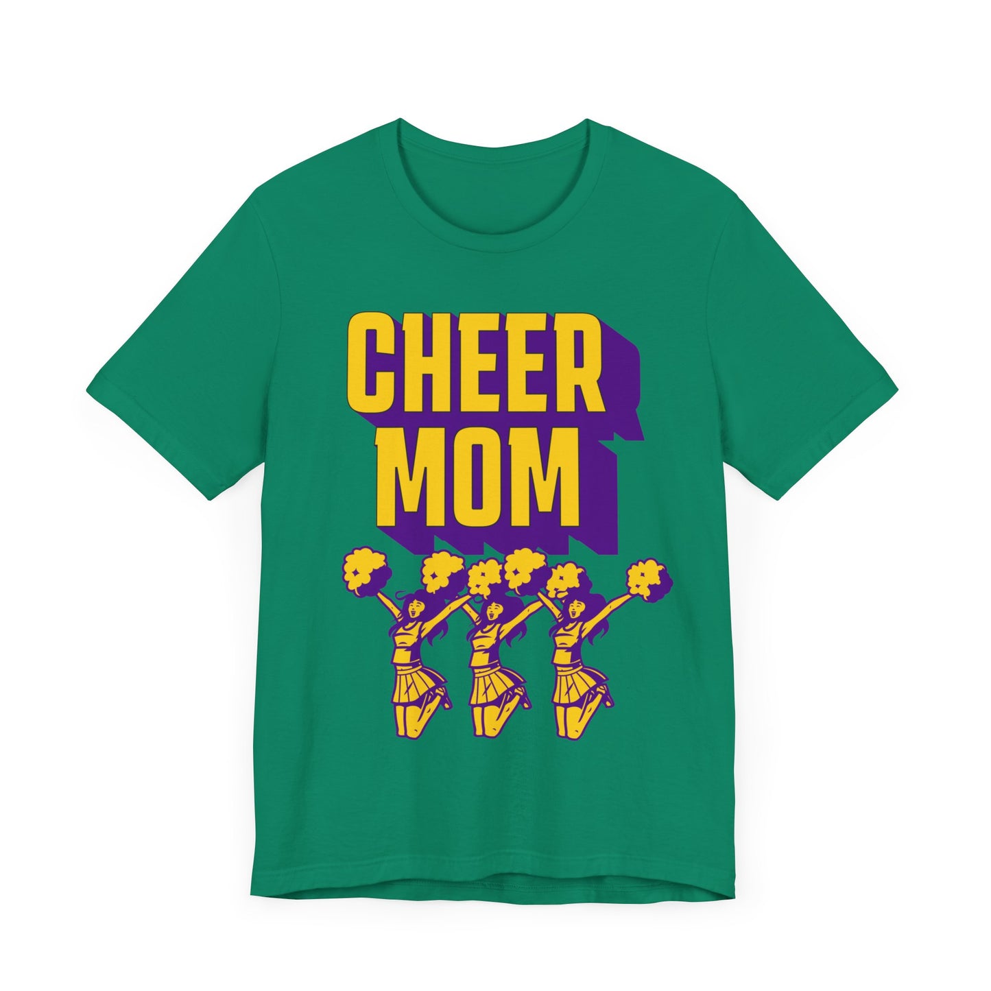 Unisex Cheer Mom Jersey Short Sleeve Tee