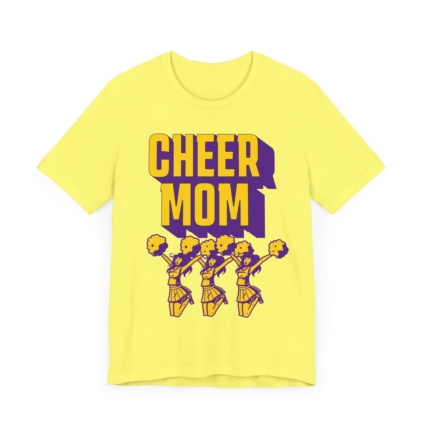 Unisex Cheer Mom Jersey Short Sleeve Tee