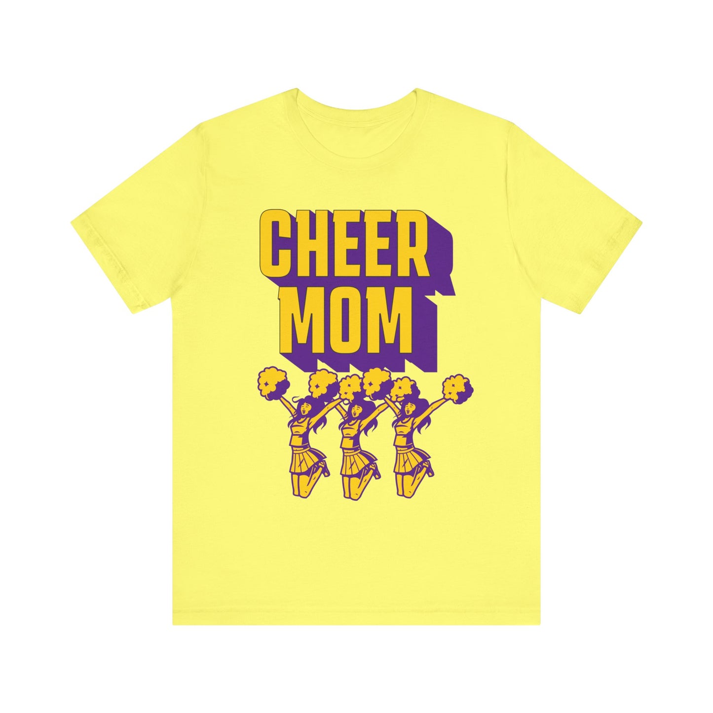 Unisex Cheer Mom Jersey Short Sleeve Tee