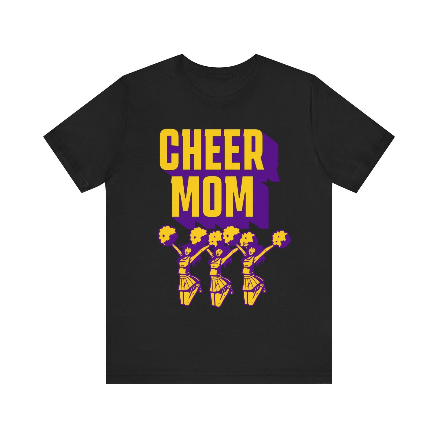 Unisex Cheer Mom Jersey Short Sleeve Tee