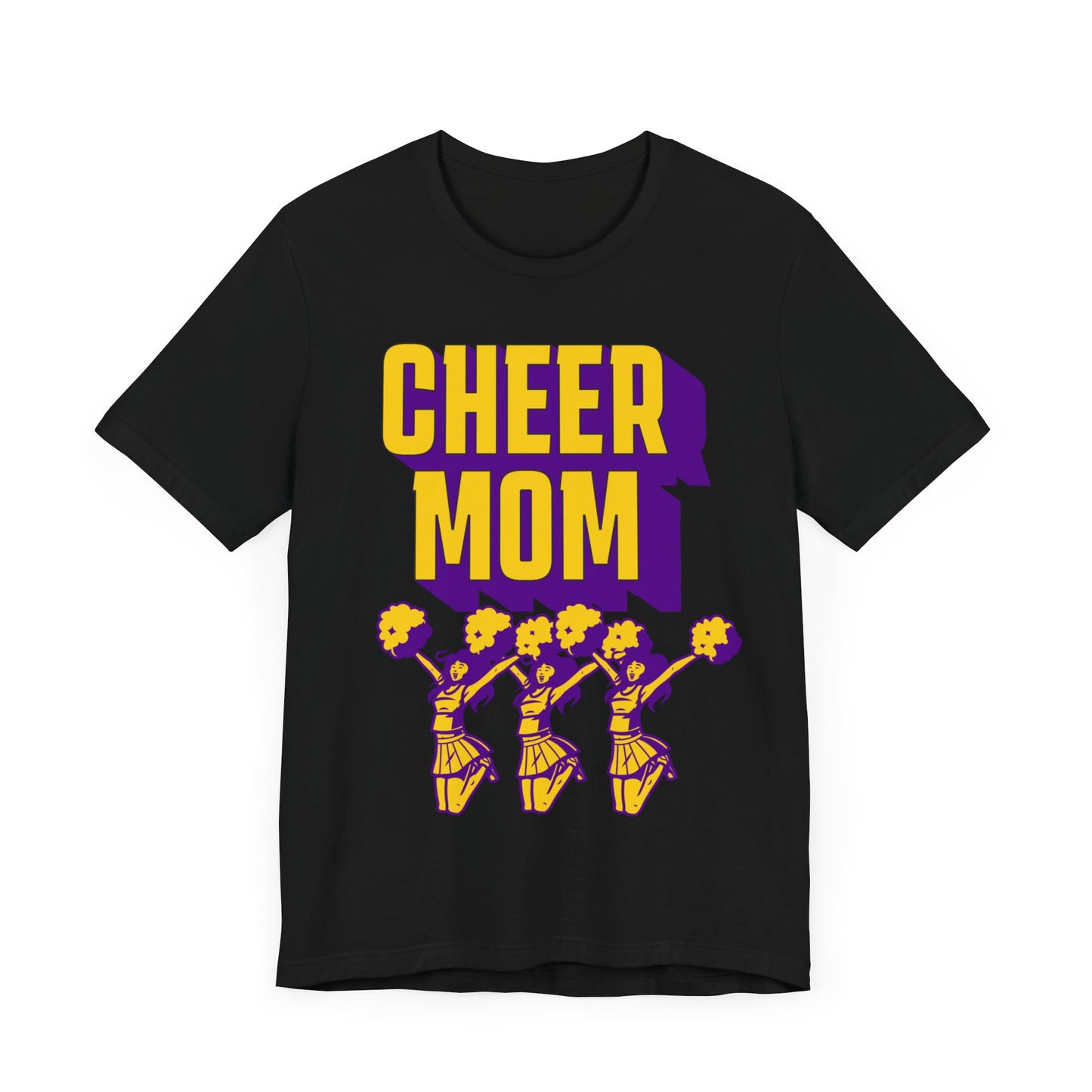 Unisex Cheer Mom Jersey Short Sleeve Tee