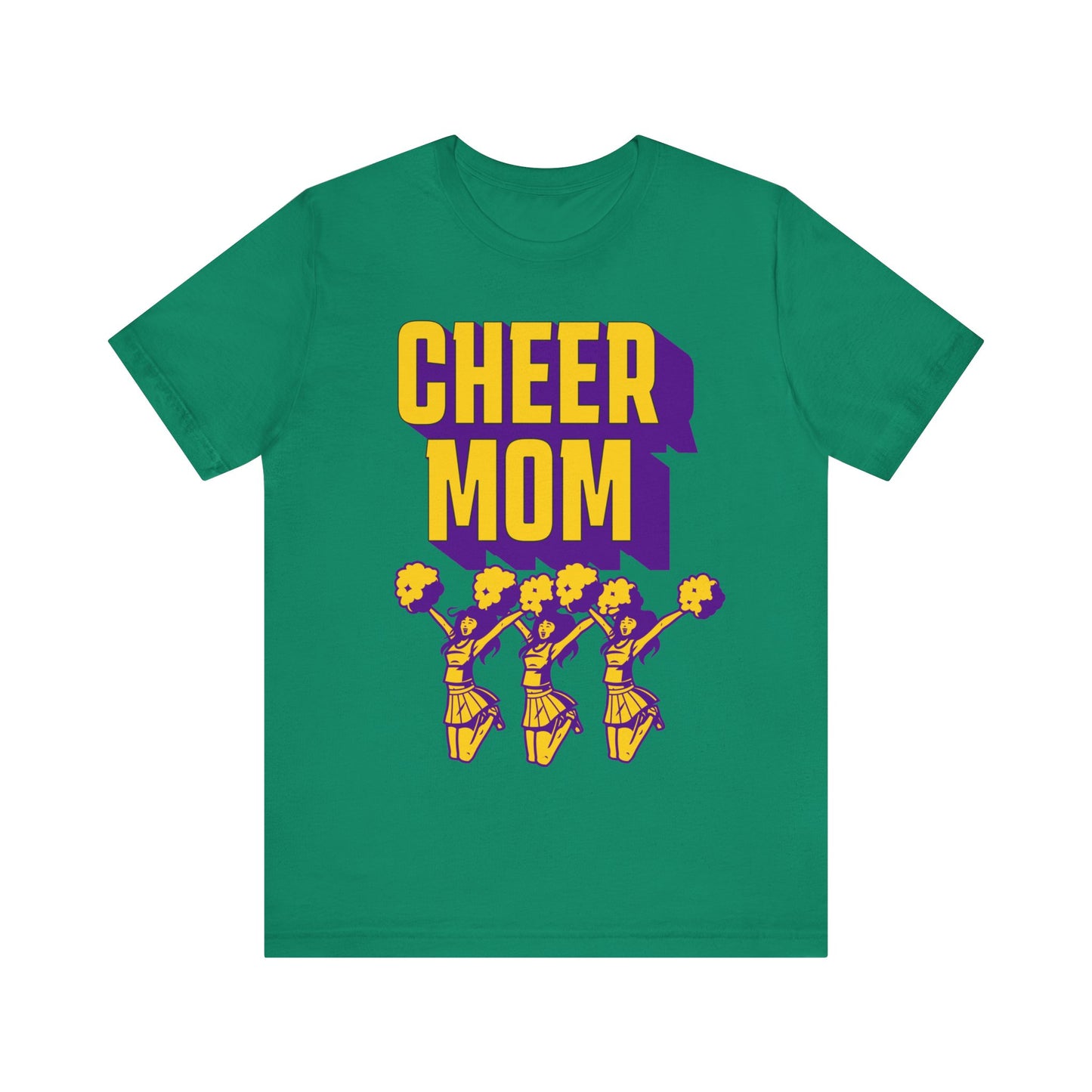 Unisex Cheer Mom Jersey Short Sleeve Tee