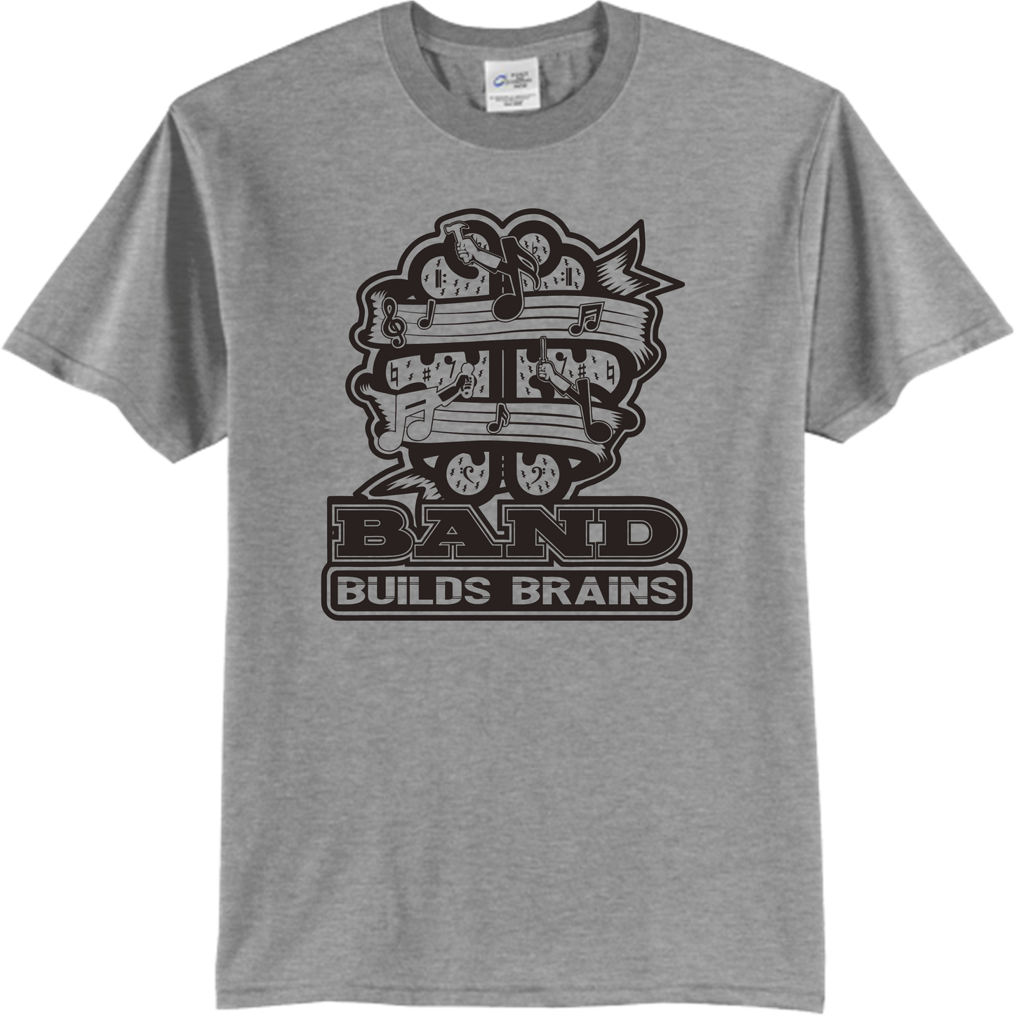 Band t-shirt Brains T shirt Build Brains T-shirt Music T shirt