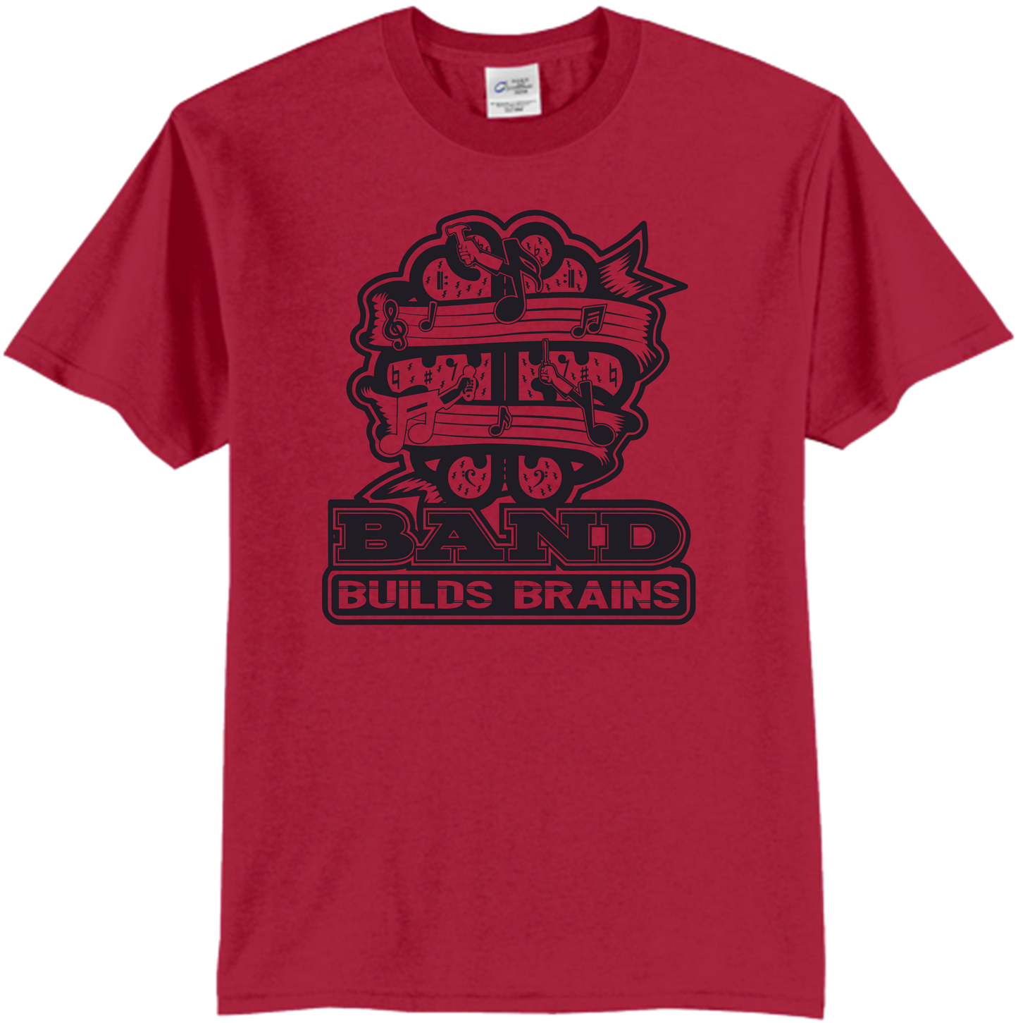 Band t-shirt Brains T shirt Build Brains T-shirt Music T shirt