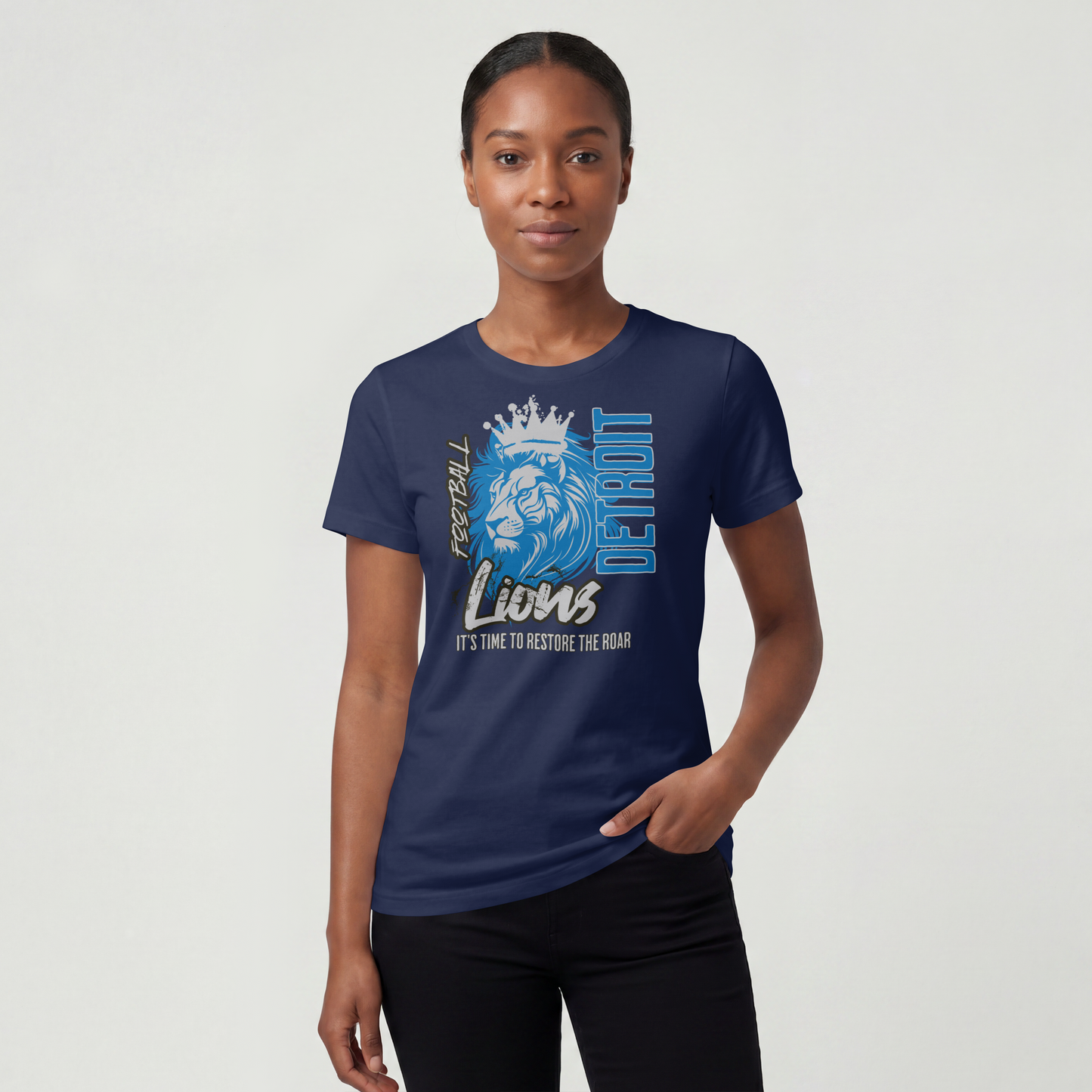 Detroit Football Short Sleeve Tee
