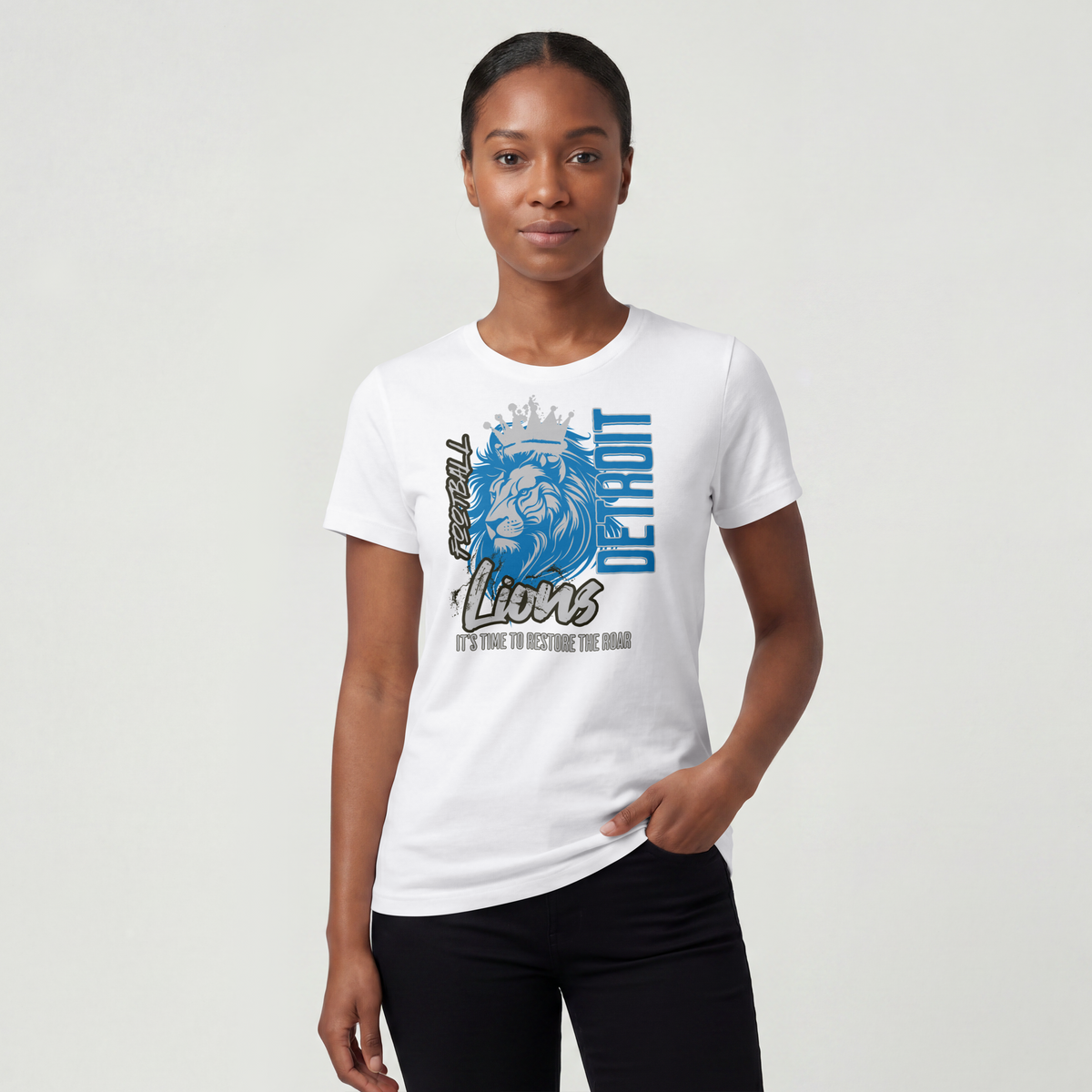 Detroit Football Short Sleeve Tee
