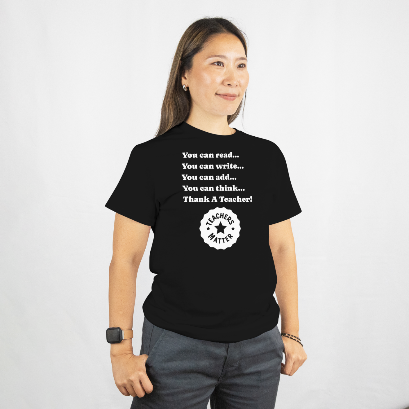 Short sleeve Teachers Matter T-shirt