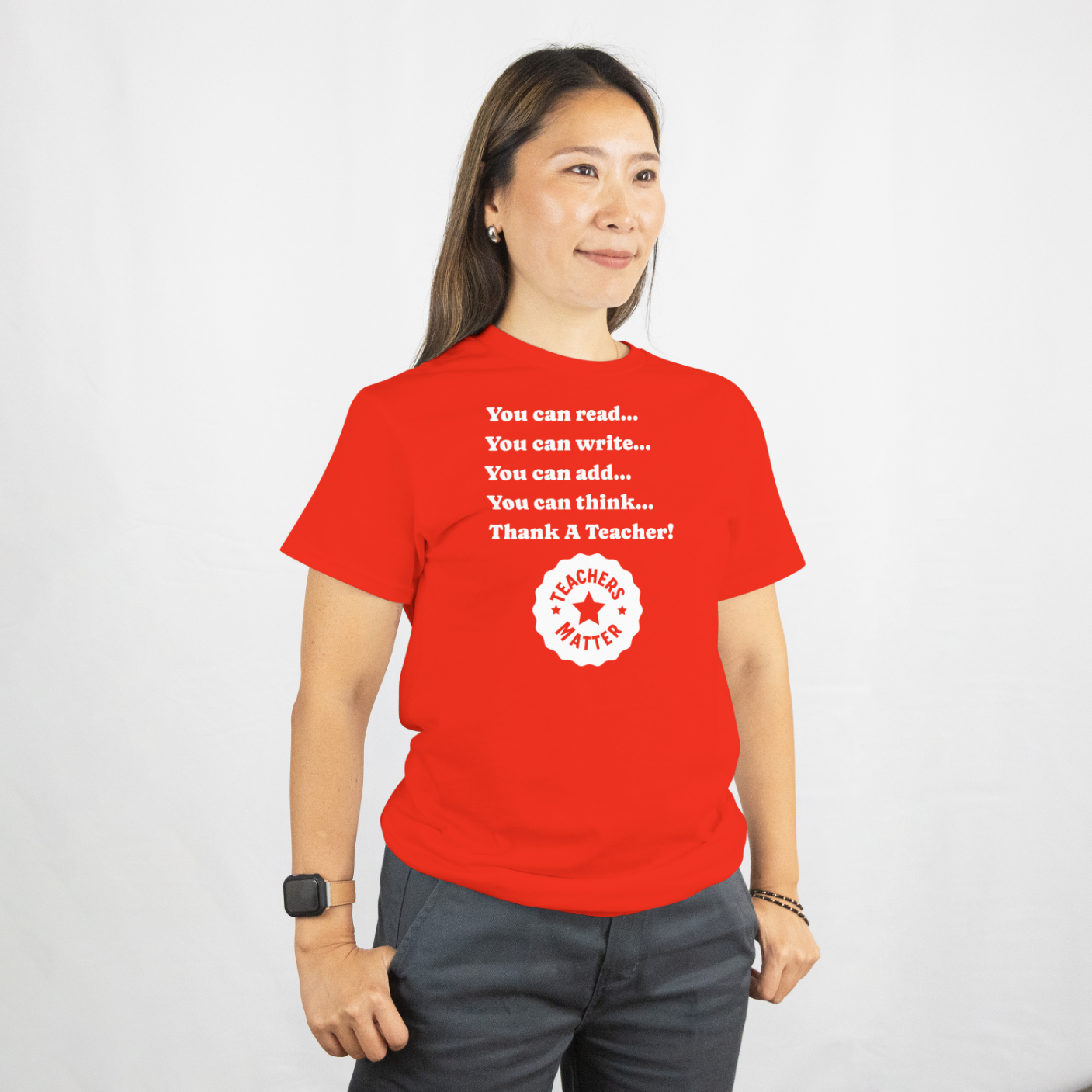 Short sleeve Teachers Matter T-shirt
