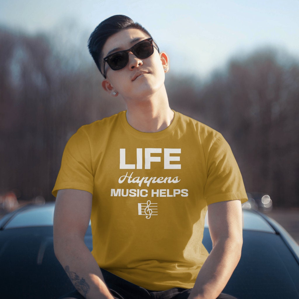 Funny Music Based Minimalist Shirt
