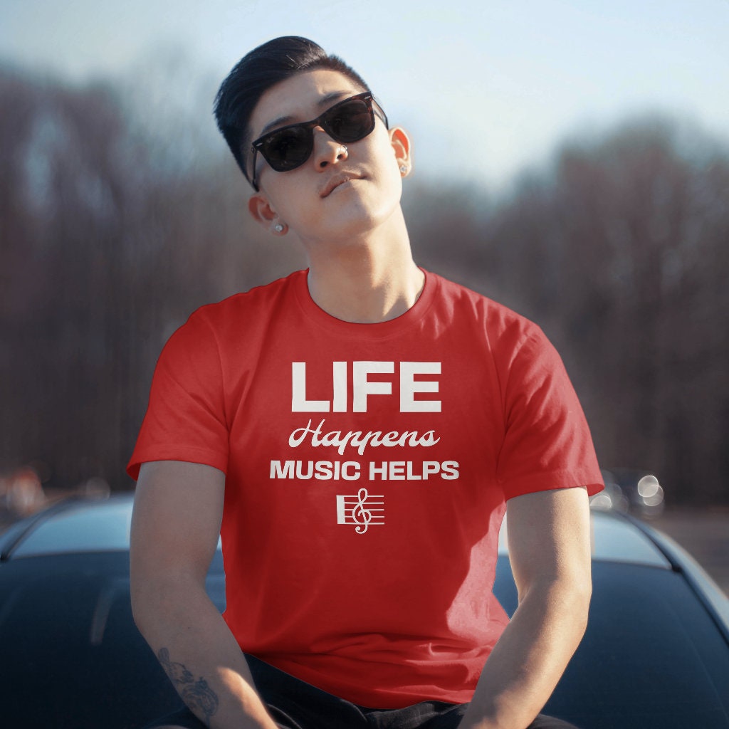 Funny Music Based Minimalist Shirt
