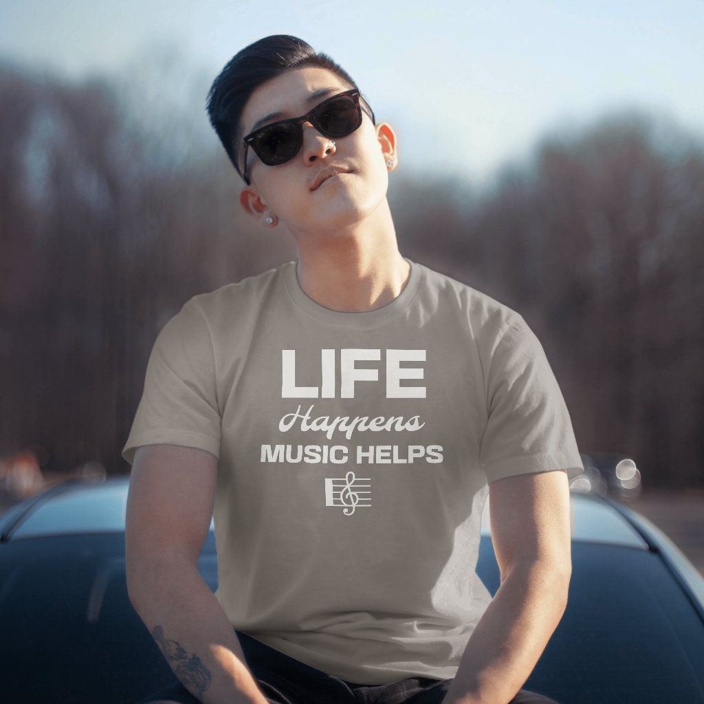 Funny Music Based Minimalist Shirt