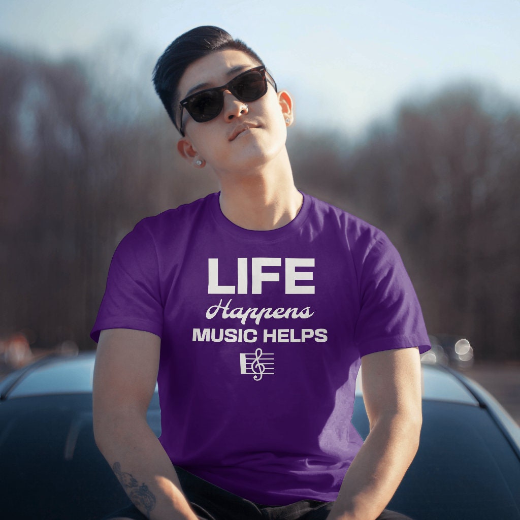 Funny Music Based Minimalist Shirt