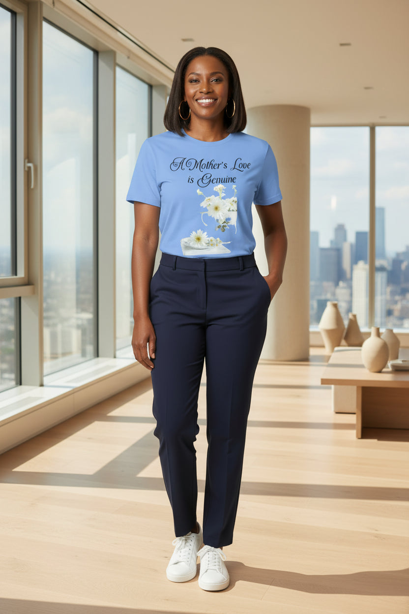 Mother's Day Flower t-shirt gift for Birth Month Floral Celebration for April Birthday