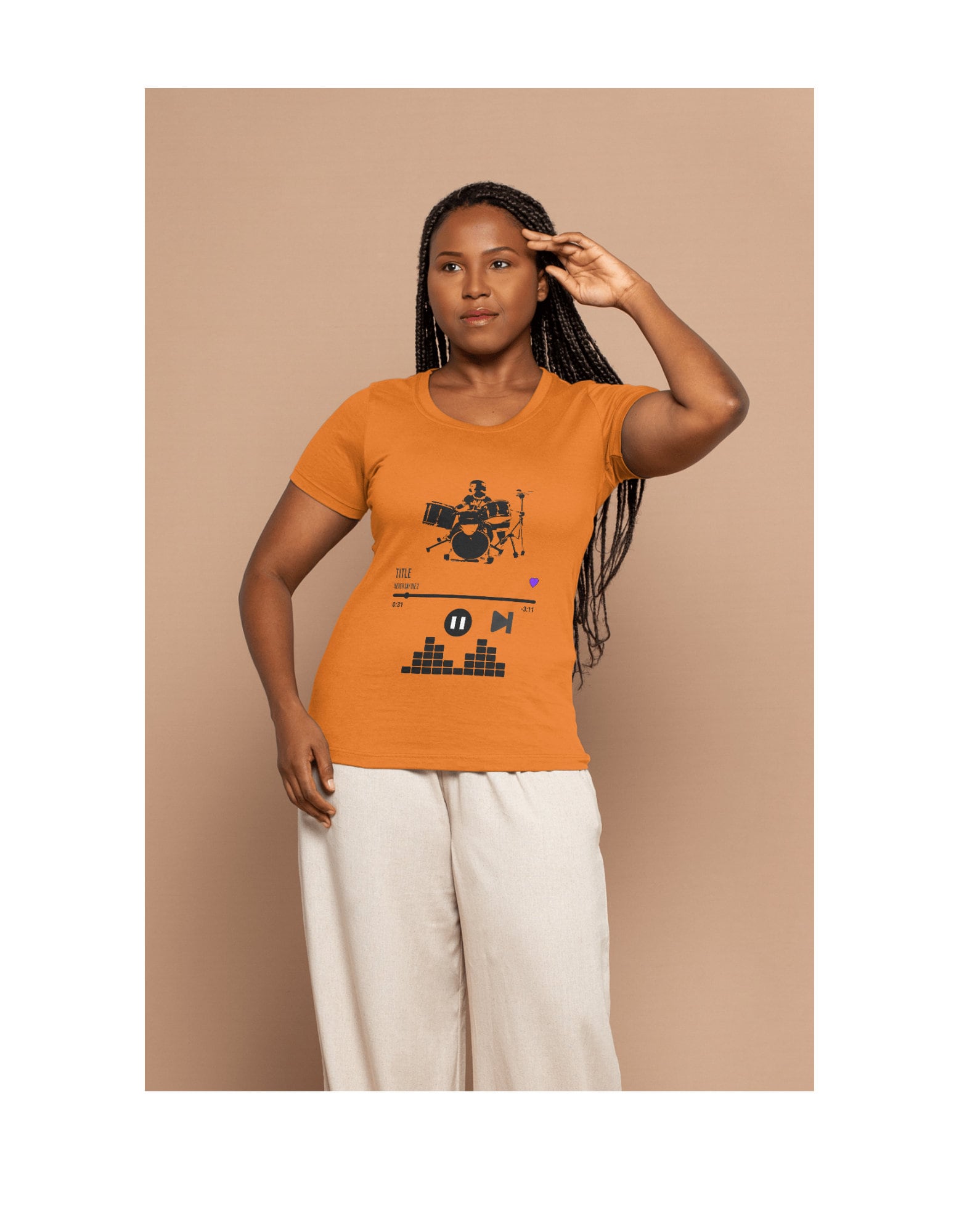 Fun Band Drummer Shirt