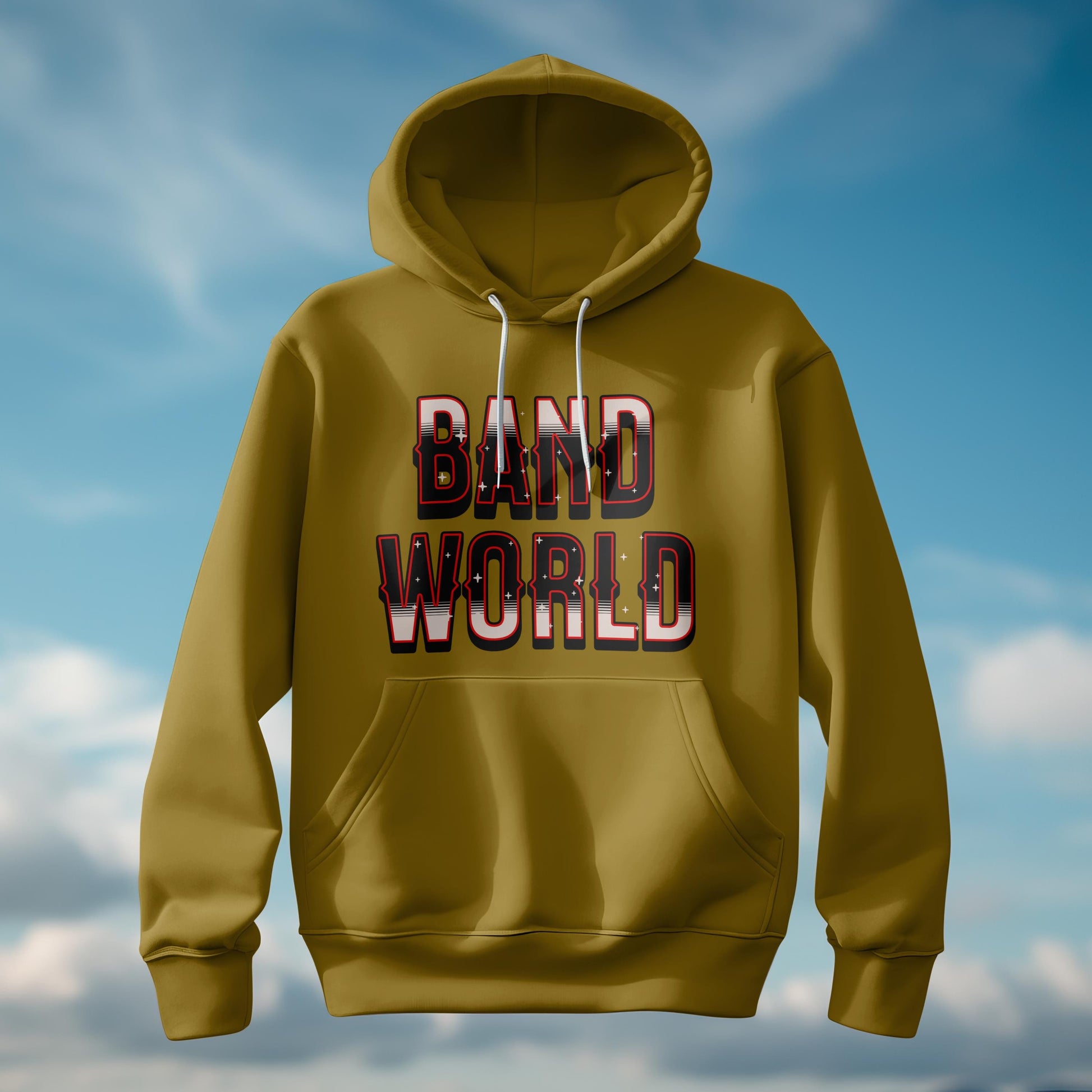 Heavyweight Unisex Band Hooded Sweatshirt