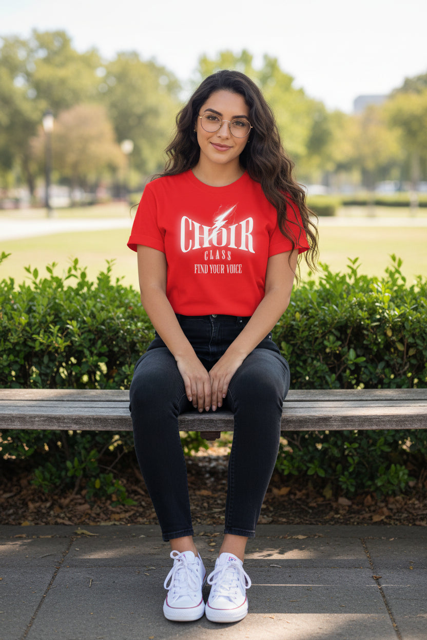 Customizable Choir T-Shirt Gift for Singers Gift for School Music Gift for teacher Choir gift for student