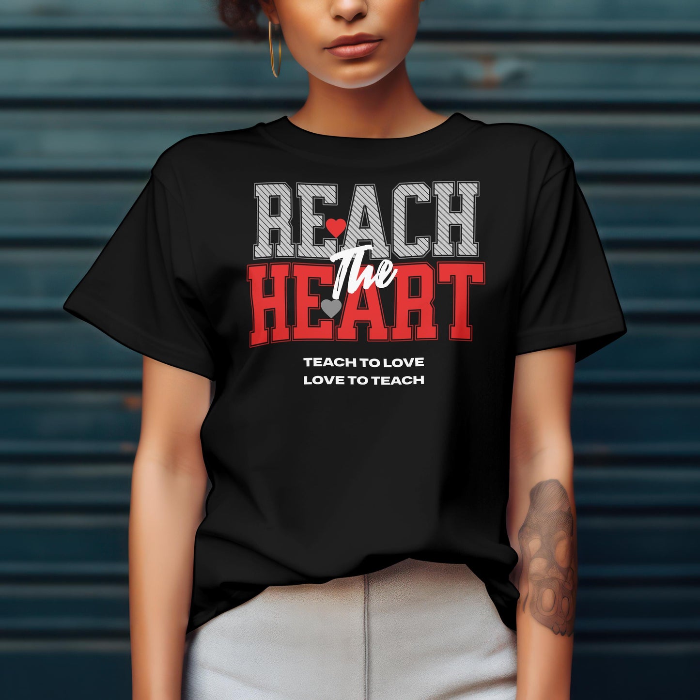 Teacher Custom Made Positive Heartfelt T-Shirt