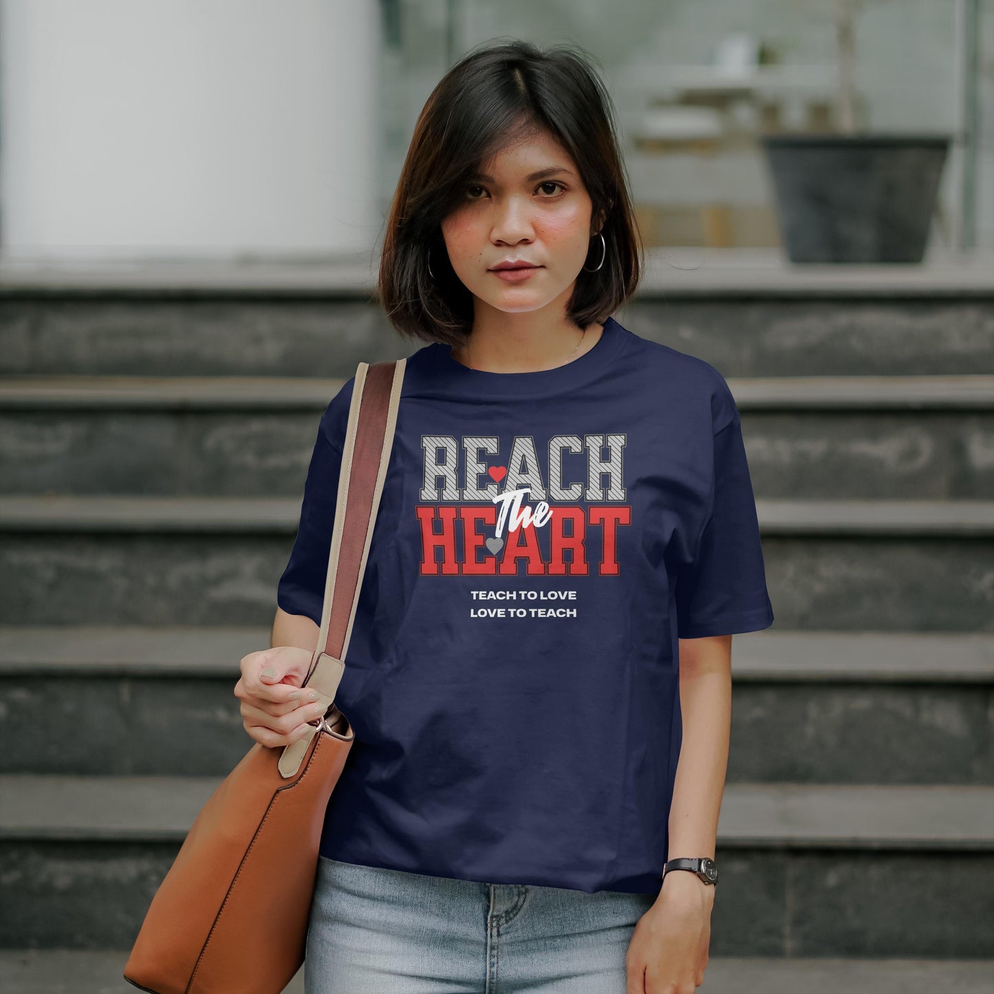 Teacher Custom Made Positive Heartfelt T-Shirt