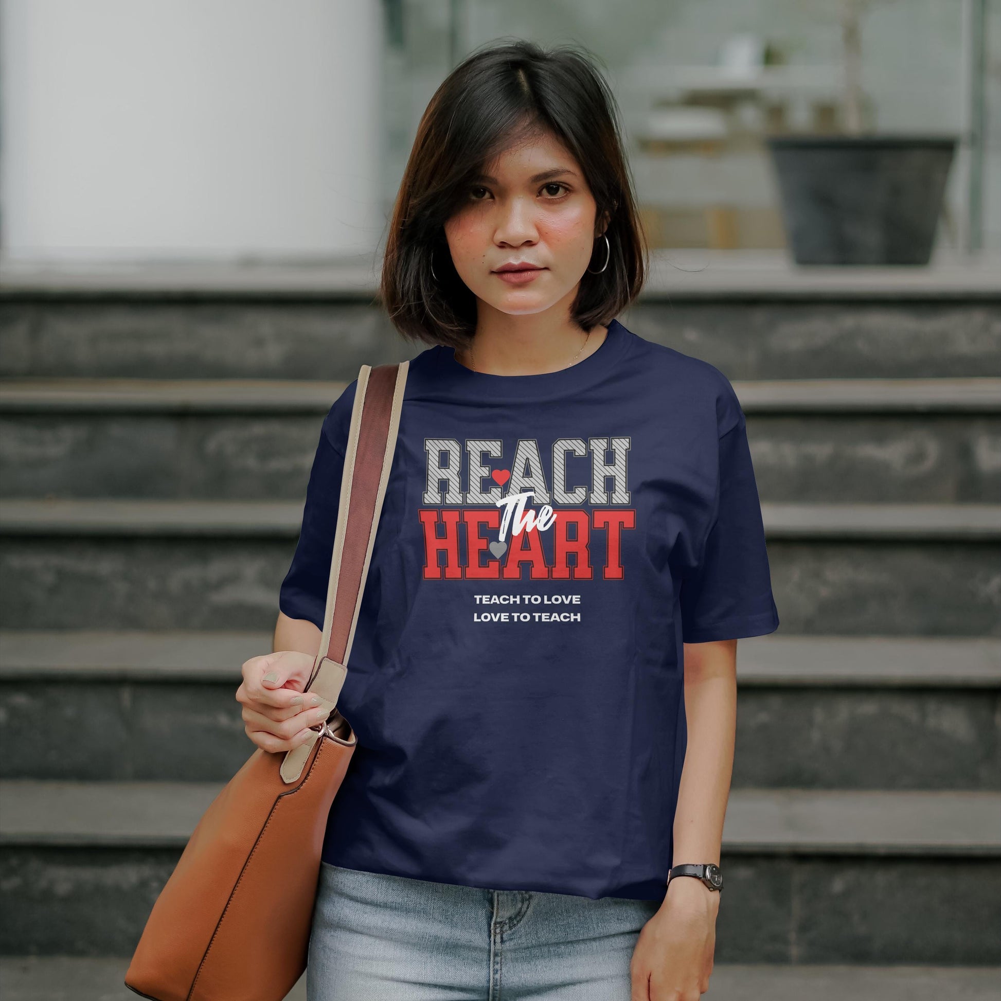 Teacher Custom Made Positive Heartfelt T-Shirt