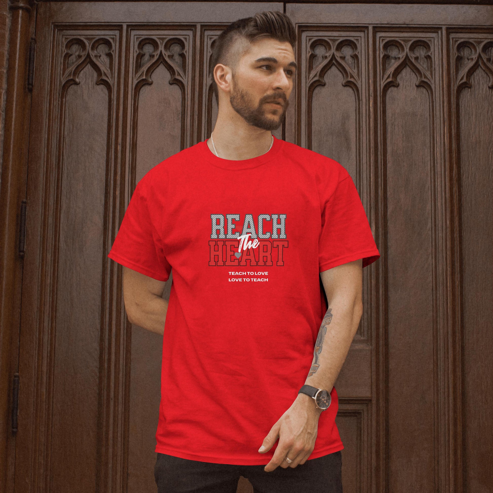 Teacher Custom Made Positive Heartfelt T-Shirt