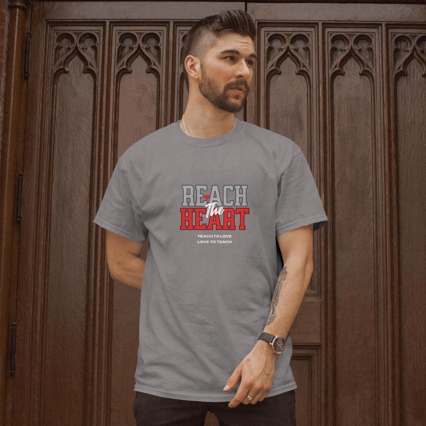 Teacher Custom Made Positive Heartfelt T-Shirt