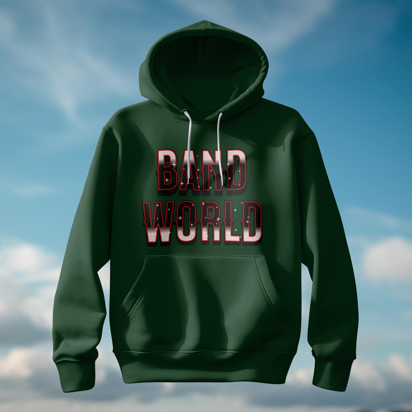 Heavyweight Unisex Band Hooded Sweatshirt