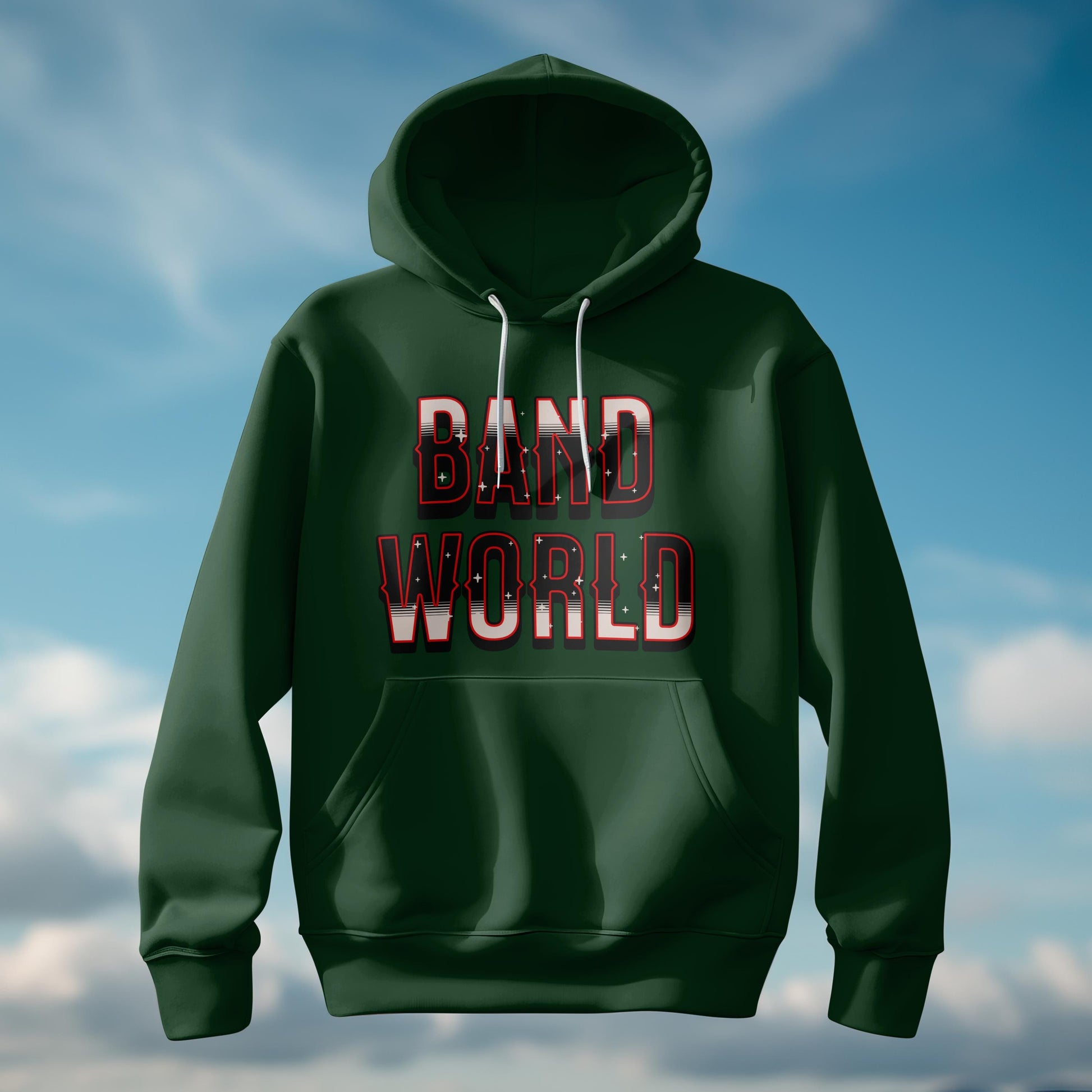 Heavyweight Unisex Band Hooded Sweatshirt
