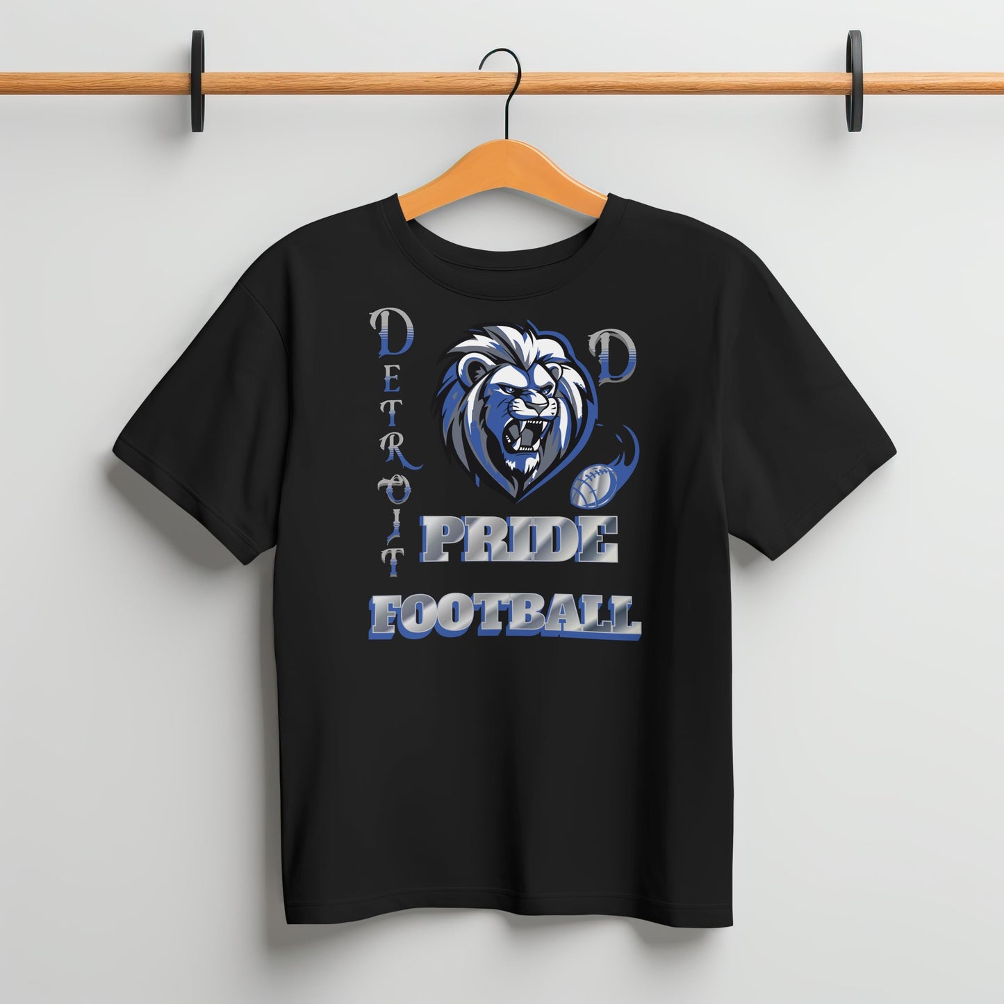 Detroit Football Pride T-shirt Gift