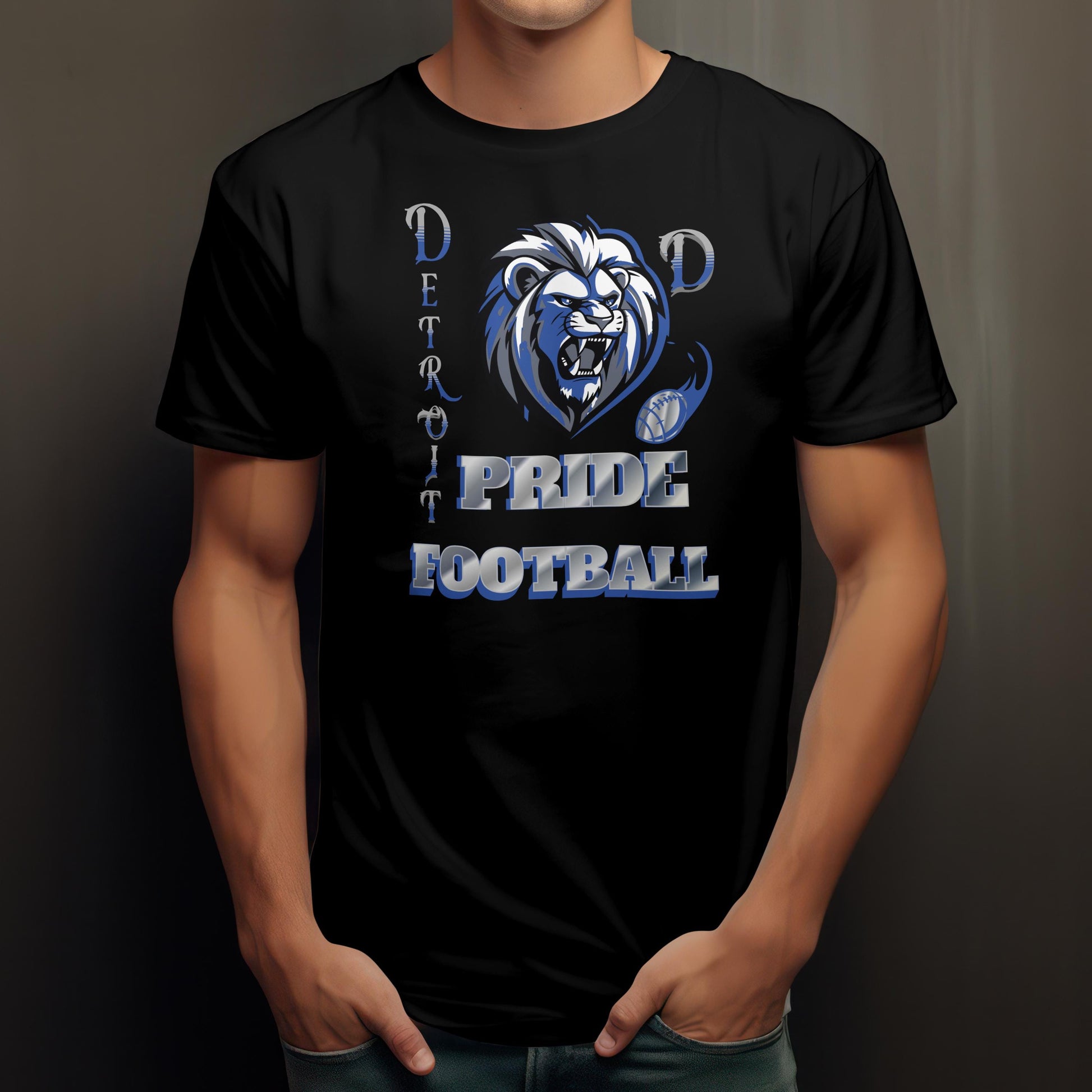 Detroit Football Pride T-shirt Gift