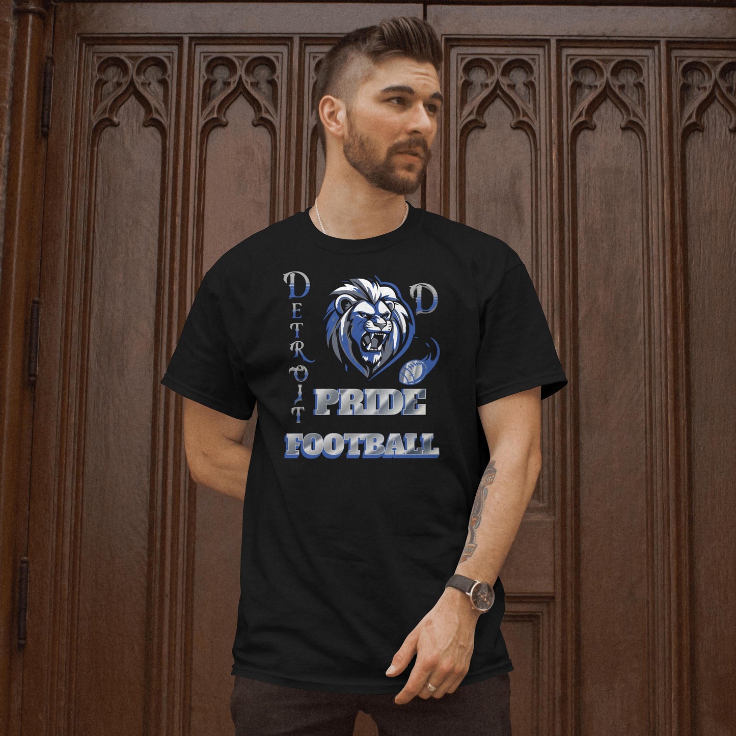 Detroit Football Pride T-shirt Gift