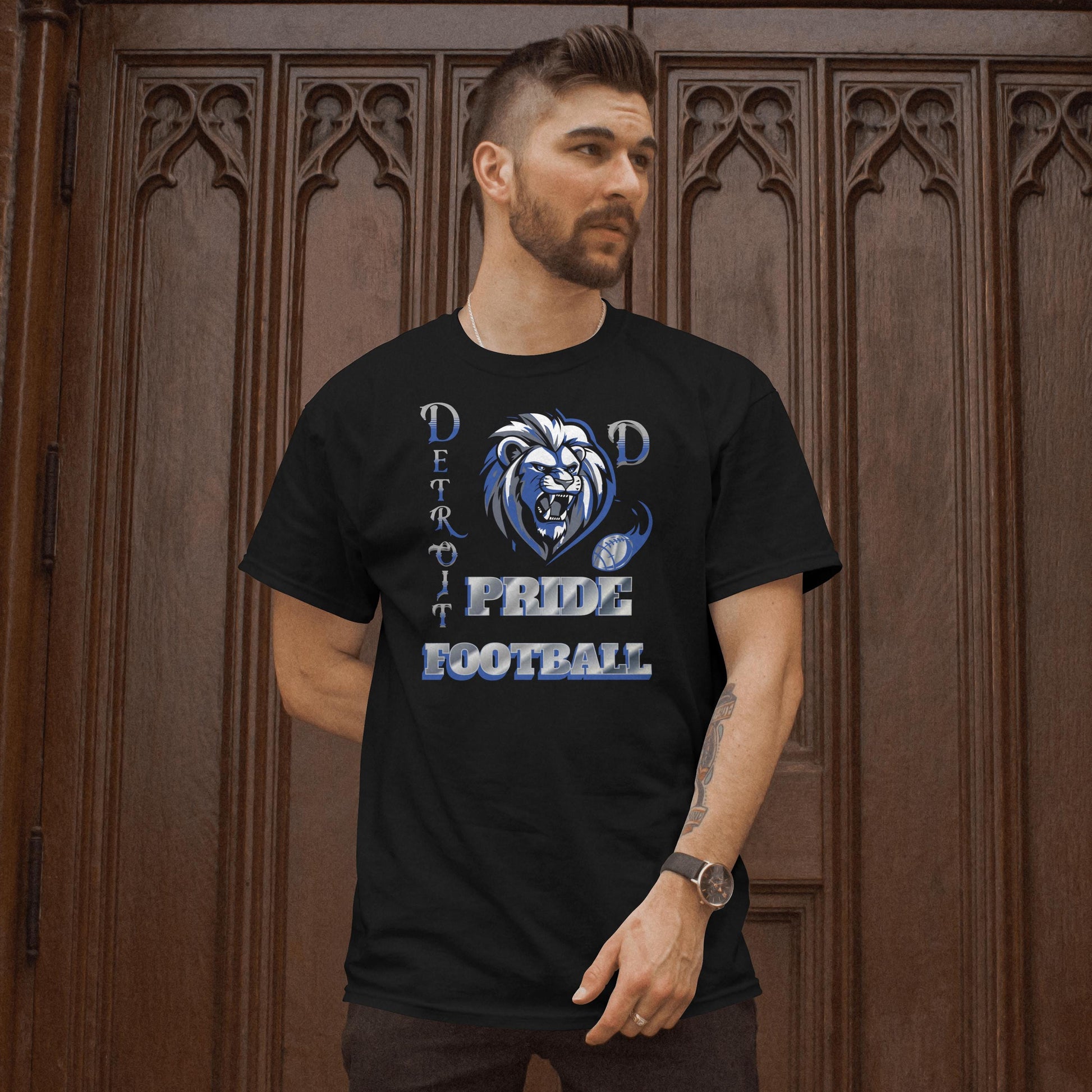 Detroit Football Pride T-shirt Gift