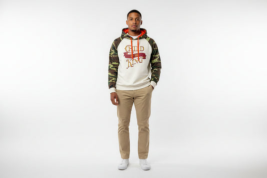 Religious Camouflage Hoodie Gift for Him Gift for Her, Religious Hoodie