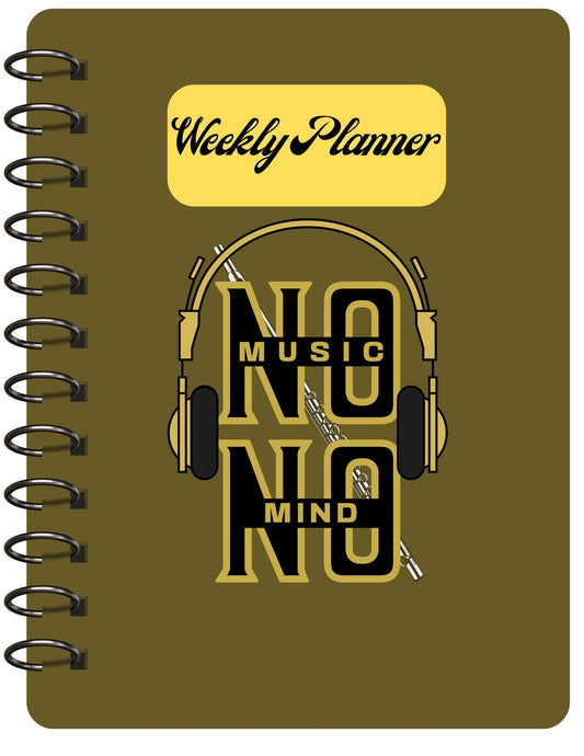 Digital Planner for Music Teacher, Digital Calendar for Student of Music Lover